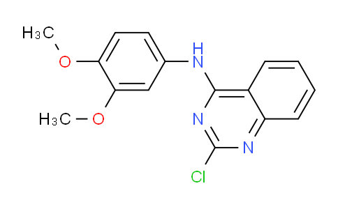 CAS No. 827030-99-9, 2-Chloro-N-(3,4-dimethoxyphenyl)quinazolin-4-amine