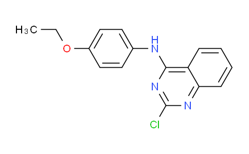 CAS No. 827031-28-7, 2-Chloro-N-(4-ethoxyphenyl)quinazolin-4-amine