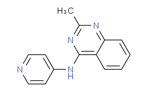 CAS No. 827031-73-2, 2-Methyl-N-(pyridin-4-yl)quinazolin-4-amine