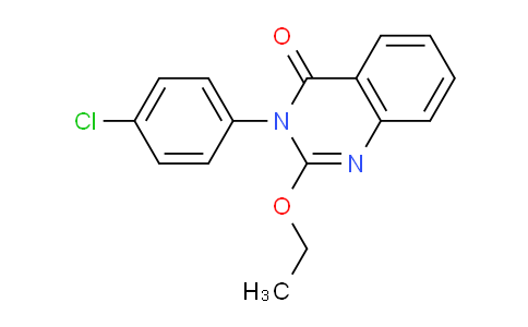 CAS No. 828273-72-9, 3-(4-Chlorophenyl)-2-ethoxyquinazolin-4(3H)-one