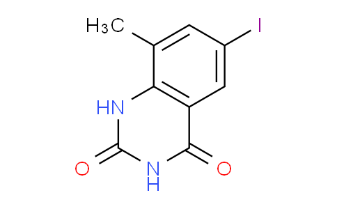 CAS No. 830343-35-6, 6-Iodo-8-methylquinazoline-2,4(1H,3H)-dione