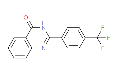 CAS No. 83800-83-3, 2-(4-(Trifluoromethyl)phenyl)quinazolin-4(3H)-one
