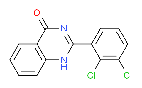 CAS No. 83800-90-2, 2-(2,3-Dichlorophenyl)quinazolin-4(1H)-one