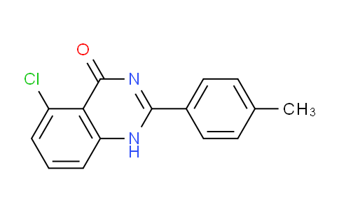 CAS No. 83800-91-3, 5-Chloro-2-(p-tolyl)quinazolin-4(1H)-one