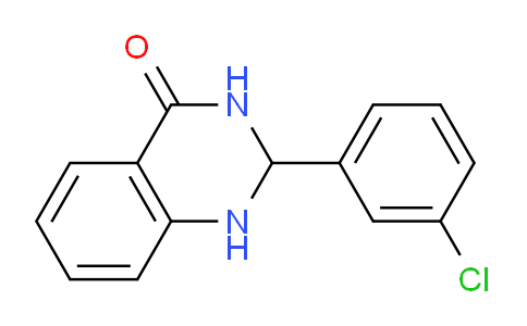 CAS No. 83800-92-4, 2-(3-Chlorophenyl)-2,3-dihydroquinazolin-4(1H)-one