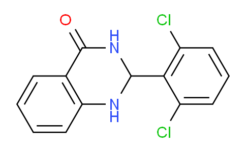 CAS No. 83800-94-6, 2-(2,6-Dichlorophenyl)-2,3-dihydroquinazolin-4(1H)-one