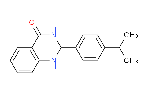 CAS No. 83800-96-8, 2-(4-Isopropylphenyl)-2,3-dihydroquinazolin-4(1H)-one