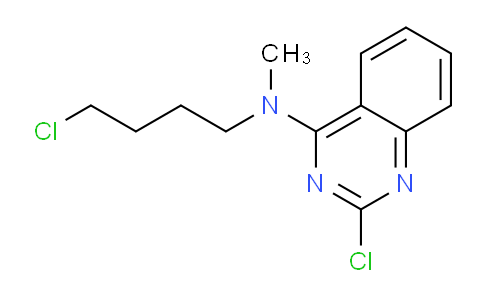 CAS No. 84347-13-7, 2-Chloro-N-(4-chlorobutyl)-N-methylquinazolin-4-amine