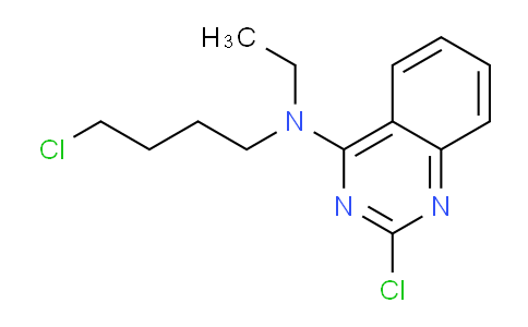 DY781851 | 84347-15-9 | 2-Chloro-N-(4-chlorobutyl)-N-ethylquinazolin-4-amine