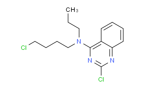 CAS No. 84347-16-0, 2-Chloro-N-(4-chlorobutyl)-N-propylquinazolin-4-amine