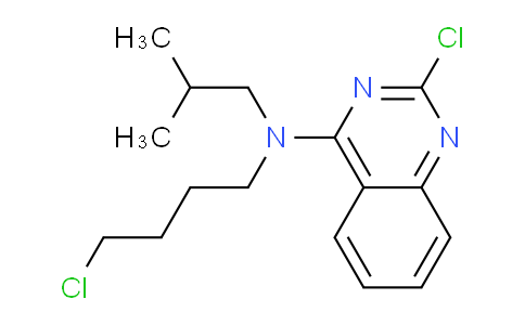 CAS No. 84347-18-2, 2-Chloro-N-(4-chlorobutyl)-N-isobutylquinazolin-4-amine