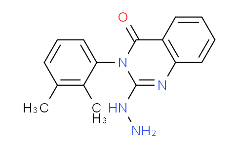 CAS No. 84772-16-7, 3-(2,3-Dimethylphenyl)-2-hydrazinylquinazolin-4(3H)-one