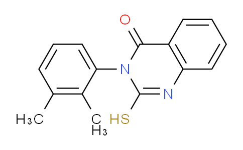 CAS No. 84772-24-7, 3-(2,3-Dimethylphenyl)-2-mercaptoquinazolin-4(3H)-one