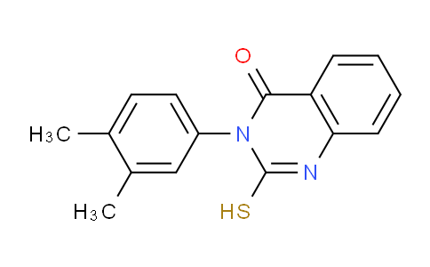 CAS No. 84772-25-8, 3-(3,4-Dimethylphenyl)-2-mercaptoquinazolin-4(3H)-one