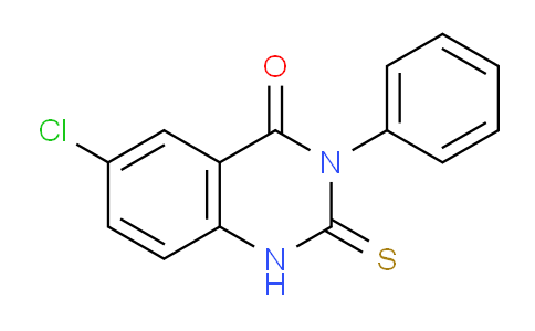 CAS No. 84772-27-0, 6-Chloro-3-phenyl-2-thioxo-2,3-dihydroquinazolin-4(1H)-one