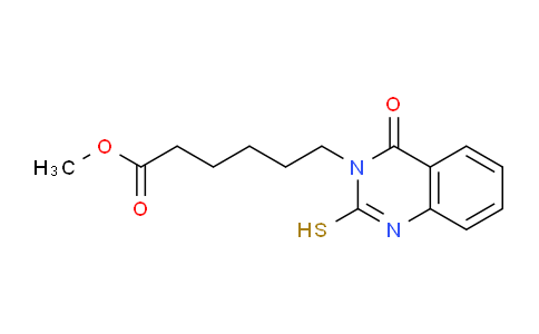 CAS No. 848369-55-1, Methyl 6-(2-mercapto-4-oxoquinazolin-3(4H)-yl)hexanoate
