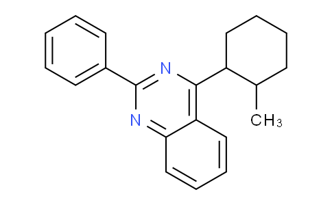 CAS No. 853310-67-5, 4-(2-Methylcyclohexyl)-2-phenylquinazoline
