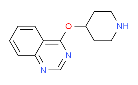 CAS No. 853687-25-9, 4-(Piperidin-4-yloxy)quinazoline