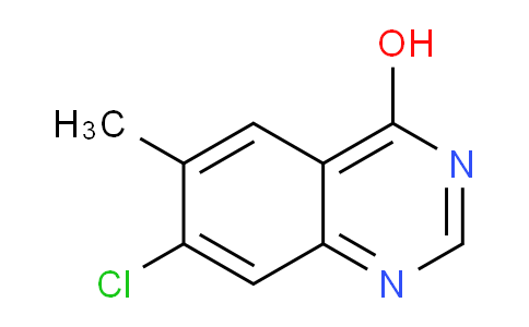 CAS No. 860193-26-6, 7-Chloro-6-methylquinazolin-4-ol