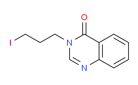 CAS No. 860193-39-1, 3-(3-Iodopropyl)quinazolin-4(3H)-one
