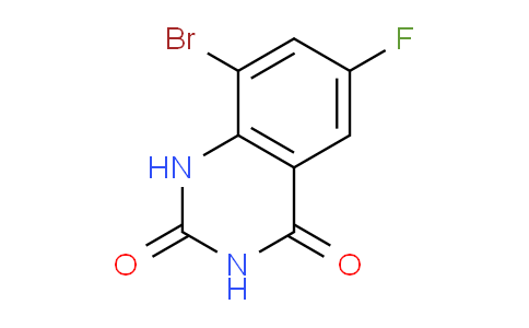 CAS No. 864292-19-3, 8-Bromo-6-fluoroquinazoline-2,4(1H,3H)-dione