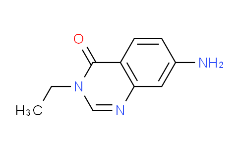 CAS No. 873850-11-4, 7-Amino-3-ethylquinazolin-4(3H)-one