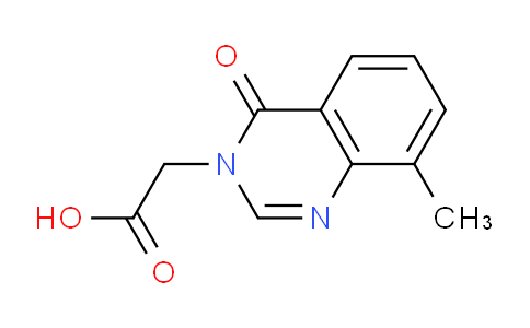 CAS No. 875164-01-5, 2-(8-Methyl-4-oxoquinazolin-3(4H)-yl)acetic acid