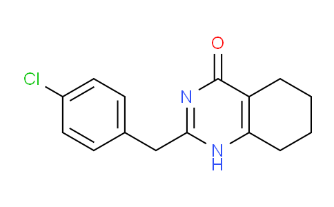 CAS No. 87753-20-6, 2-(4-Chlorobenzyl)-5,6,7,8-tetrahydroquinazolin-4(1H)-one