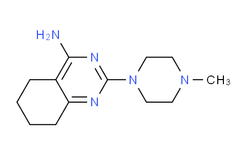 CAS No. 88100-13-4, 2-(4-Methylpiperazin-1-yl)-5,6,7,8-tetrahydroquinazolin-4-amine