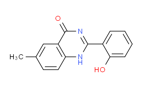 CAS No. 88220-45-5, 2-(2-Hydroxyphenyl)-6-methylquinazolin-4(1H)-one