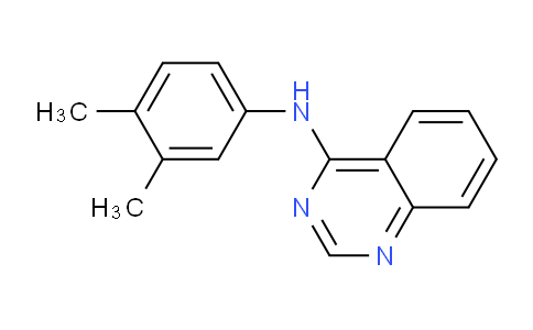 CAS No. 88404-43-7, N-(3,4-Dimethylphenyl)quinazolin-4-amine