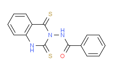 CAS No. 88518-12-1, N-(2,4-Dithioxo-1,2-dihydroquinazolin-3(4H)-yl)benzamide