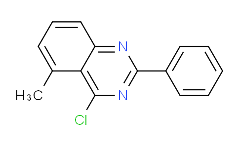CAS No. 885277-13-4, 4-Chloro-5-methyl-2-phenylquinazoline