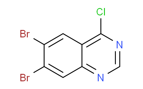 CAS No. 885524-31-2, 6,7-Dibromo-4-chloroquinazoline