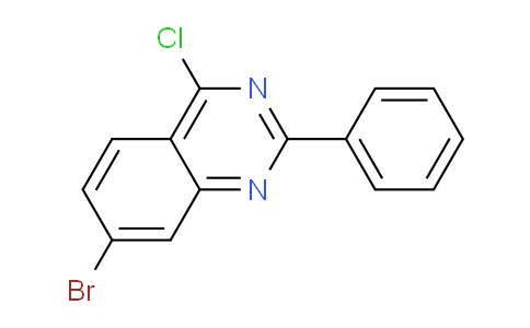 CAS No. 887592-38-3, 7-Bromo-4-chloro-2-phenylquinazoline