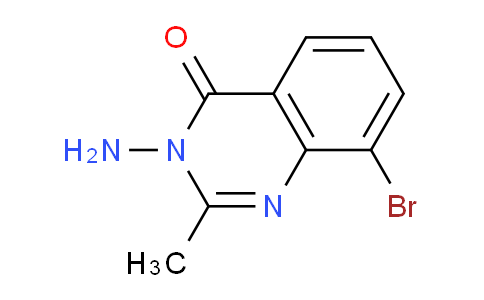 CAS No. 89258-52-6, 3-Amino-8-bromo-2-methylquinazolin-4(3H)-one