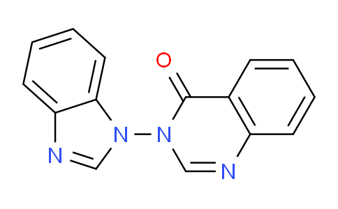 CAS No. 89353-53-7, 3-(1H-Benzo[d]imidazol-1-yl)quinazolin-4(3H)-one