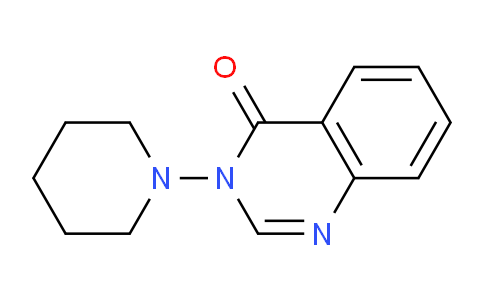 CAS No. 89804-94-4, 3-(Piperidin-1-yl)quinazolin-4(3H)-one