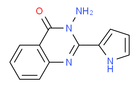 CAS No. 89812-73-7, 3-Amino-2-(1H-pyrrol-2-yl)quinazolin-4(3H)-one