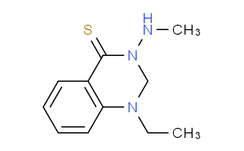 CAS No. 90070-31-8, 1-Ethyl-3-(methylamino)-2,3-dihydroquinazoline-4(1H)-thione