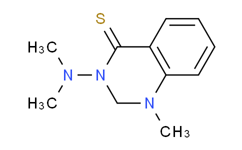 CAS No. 90070-35-2, 3-(Dimethylamino)-1-methyl-2,3-dihydroquinazoline-4(1H)-thione