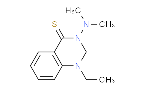 CAS No. 90070-37-4, 3-(Dimethylamino)-1-ethyl-2,3-dihydroquinazoline-4(1H)-thione