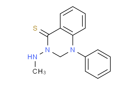 CAS No. 90070-73-8, 3-(Methylamino)-1-phenyl-2,3-dihydroquinazoline-4(1H)-thione