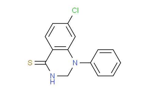 CAS No. 90070-88-5, 7-Chloro-1-phenyl-2,3-dihydroquinazoline-4(1H)-thione