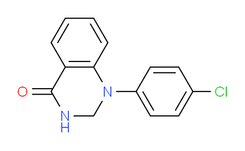 CAS No. 90070-99-8, 1-(4-Chlorophenyl)-2,3-dihydroquinazolin-4(1H)-one