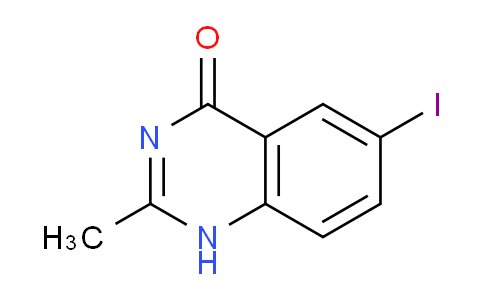 CAS No. 90347-75-4, 6-Iodo-2-methylquinazolin-4(1H)-one