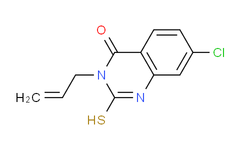 CAS No. 91063-29-5, 3-Allyl-7-chloro-2-mercaptoquinazolin-4(3H)-one