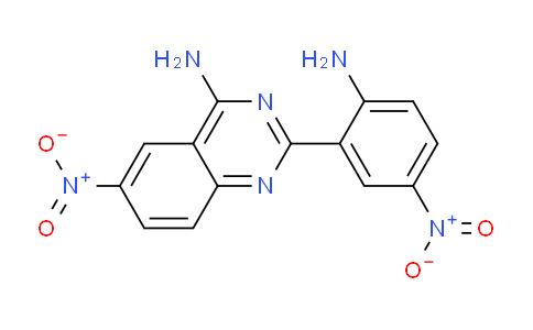 CAS No. 91620-55-2, 2-(2-Amino-5-nitrophenyl)-6-nitroquinazolin-4-amine