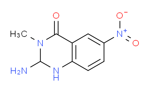 CAS No. 91810-62-7, 2-Amino-3-methyl-6-nitro-2,3-dihydroquinazolin-4(1H)-one