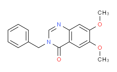 CAS No. 918660-02-3, 3-Benzyl-6,7-dimethoxyquinazolin-4(3H)-one